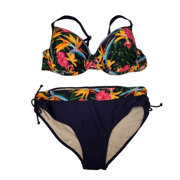 Other - Tropical Bikini Bathing Suit L/XL